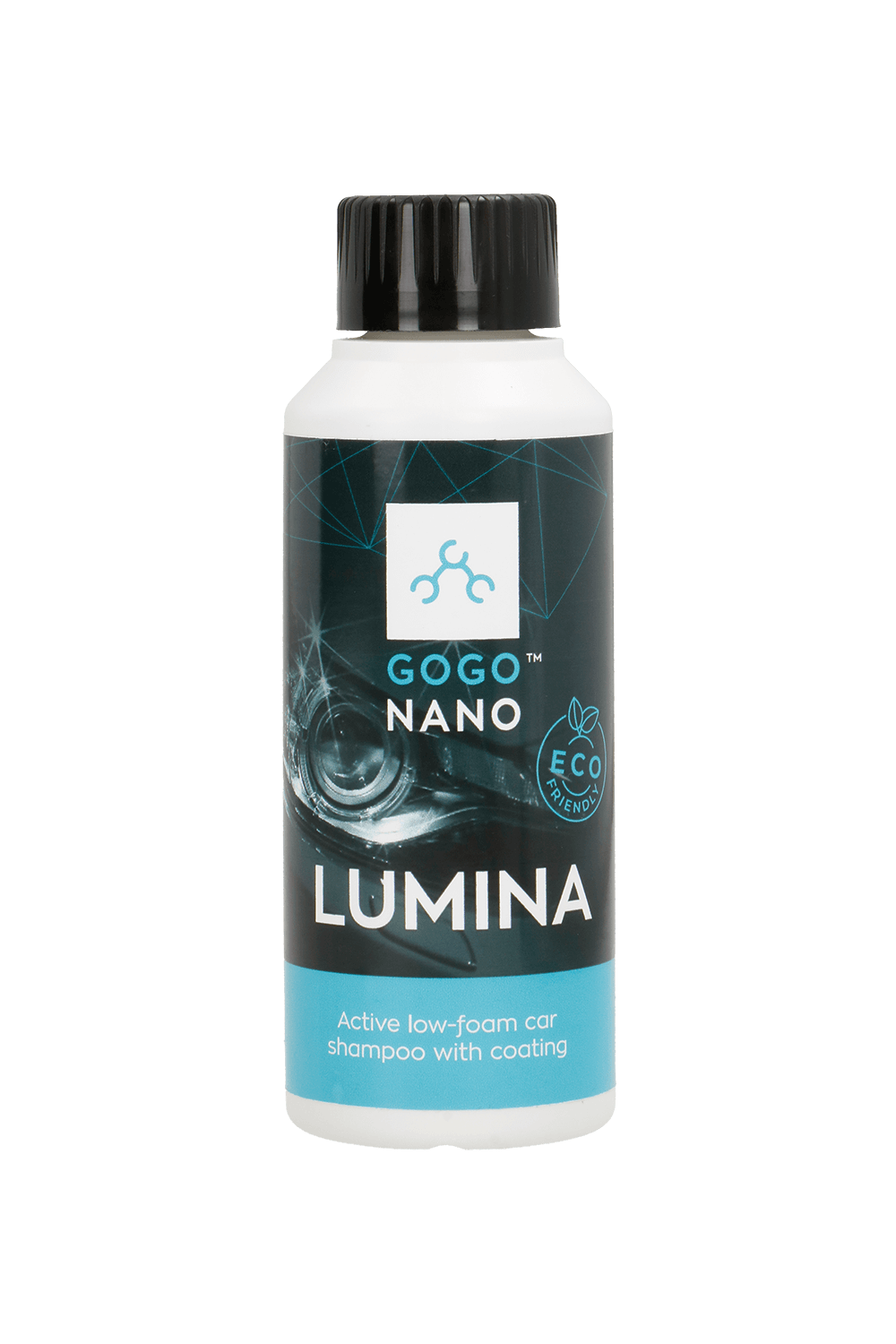 Bronze Hypnos low-foam active car shampoo with nano coating in a 250ml bottle, showing the product and its packaging.