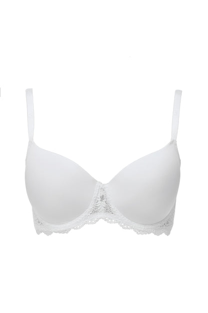 Turquoise Atalanta Feel Good Line bra with preshaped cups in C, D, and E, featuring a supportive lingerie design.