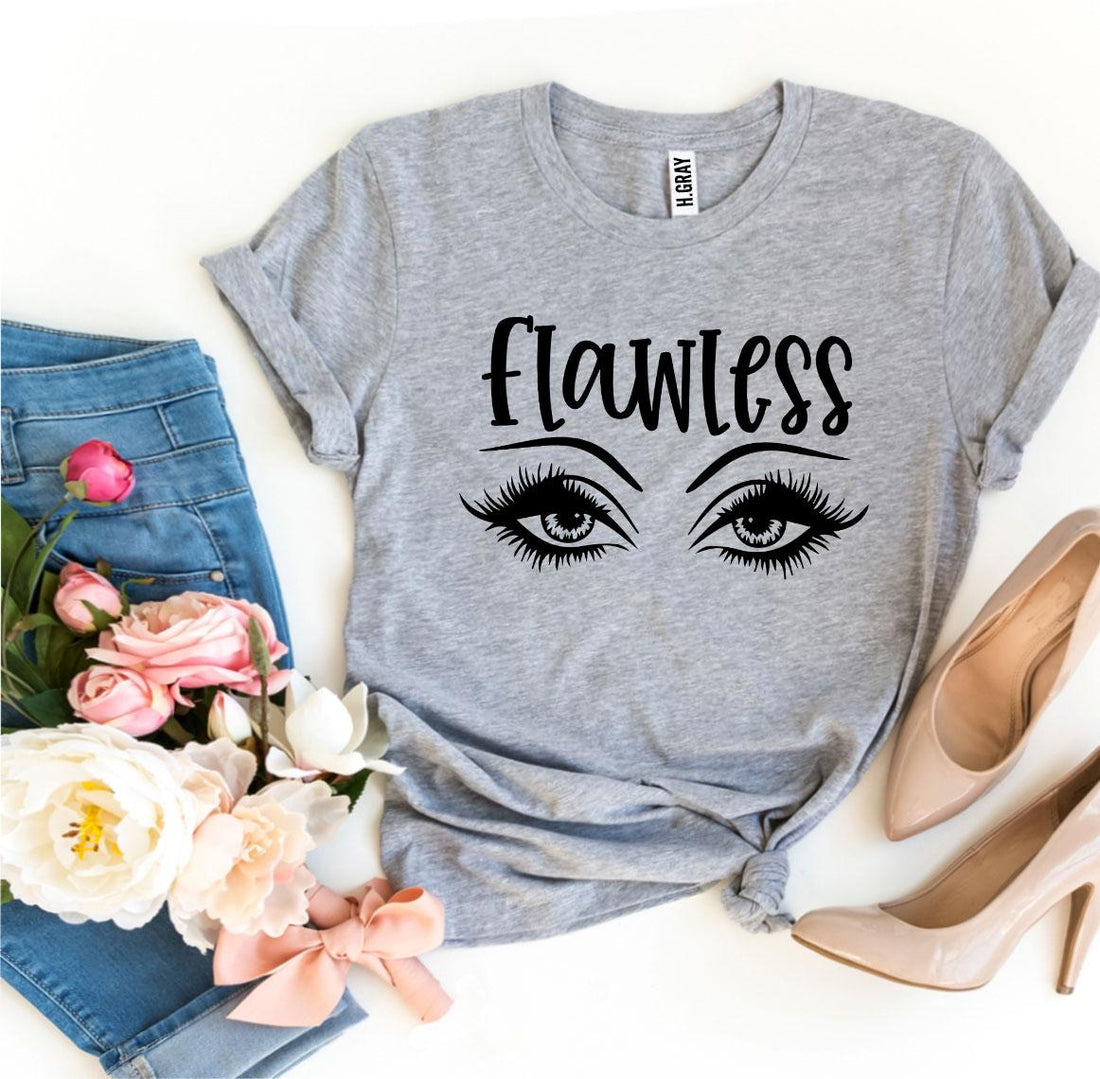 Agate Flawless T-shirt in soft fabric, featuring a classic fit and simple design, displayed on a white background.