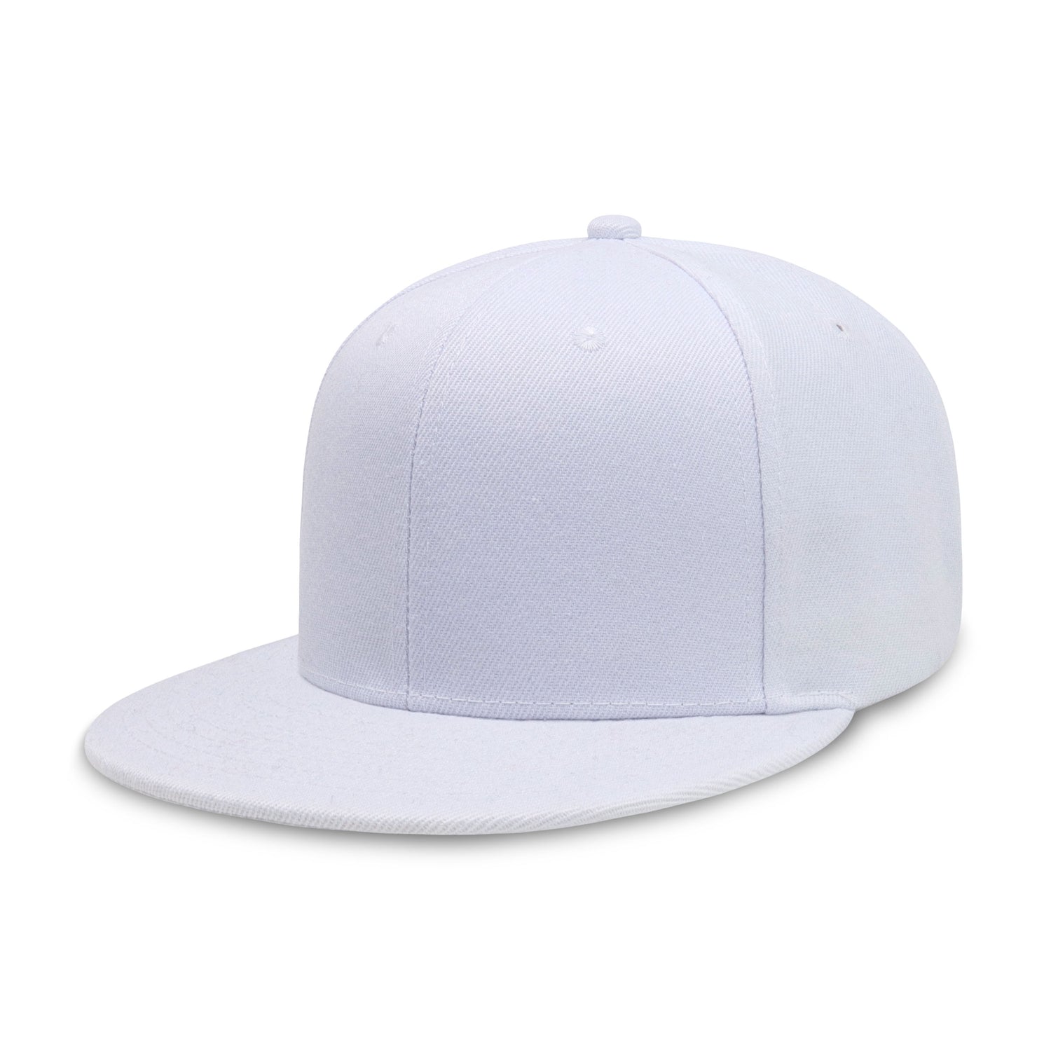 Crimson Hector classic flat bill snapback hat with adjustable polyester fit and breathable design, shown on a neutral background.