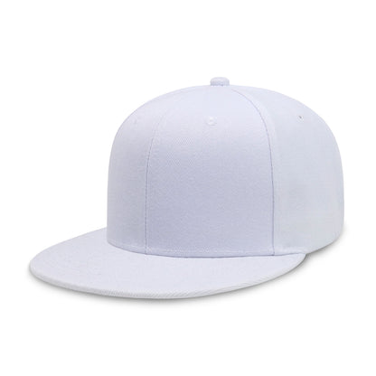 Crimson Hector classic flat bill snapback hat with adjustable polyester fit and breathable design, shown on a neutral background.