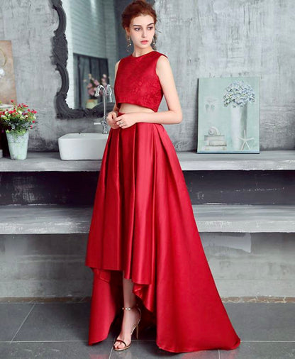 Gray Eos formal train skirt and lace top combo, stylish skirt with elegant lace blouse, perfect for sophisticated occasions.