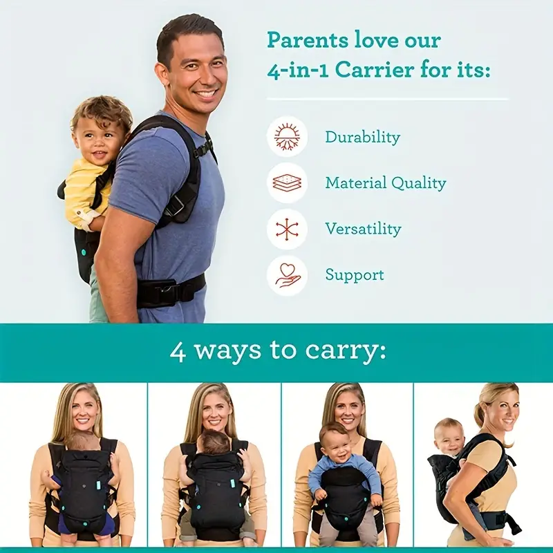 Lilac Milo portable ergonomic baby carrier with airy design and convertible hip seat, suitable for kids and babies.