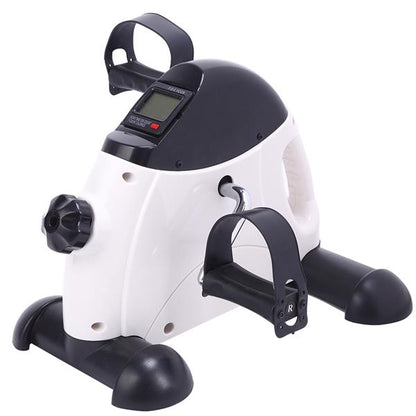 Teal Simba mini exercise bike for hands and feet, portable home use fitness equipment with adjustable resistance.