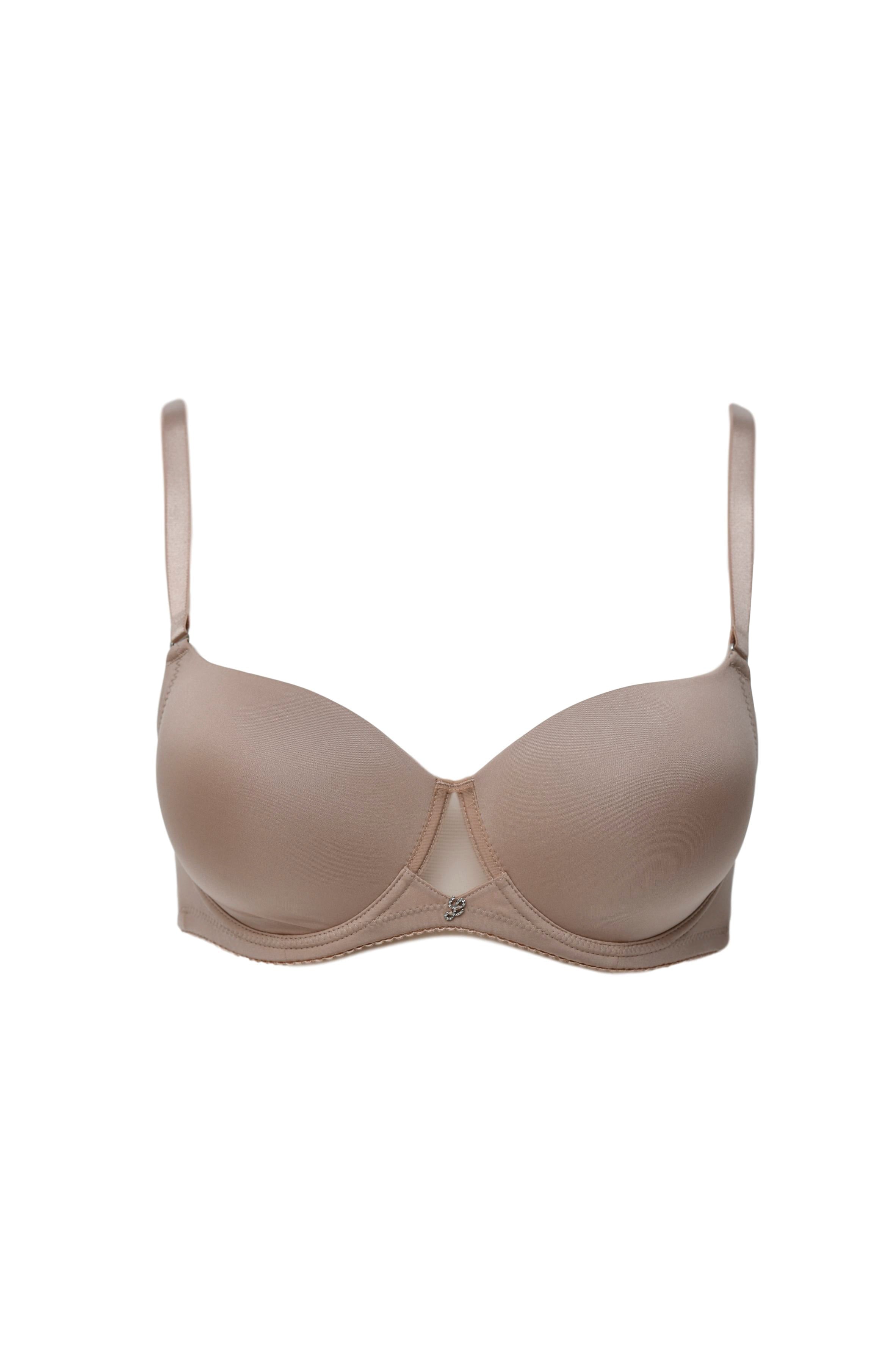 Turquoise Atalanta Elegance Line bra with preshaped cups in C, D, E sizes, featuring smooth, elegant lingerie design.