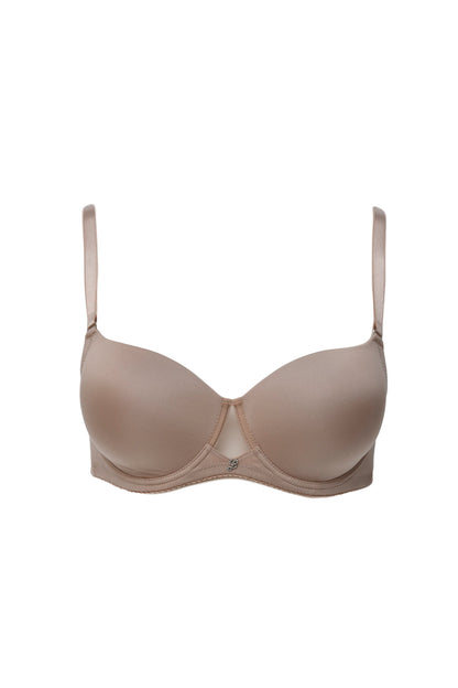 Turquoise Atalanta Elegance Line bra with preshaped cups in C, D, E sizes, featuring smooth, elegant lingerie design.