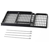 Taupe Shadow PawHut 49-inch black pet playpen with four panels, ideal for puppies and cats, sturdy and secure pet enclosure.