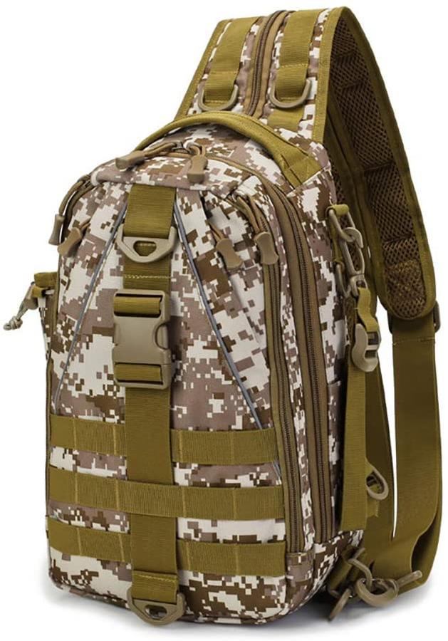 Amethyst Osage waterproof fishing gear backpack with multiple compartments and durable design for outdoor fishing trips.