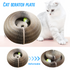 Lilac Milo Paper Magic Organ Cat Scratching Board, a fun pet toy with corrugated paper for cats to scratch and play.