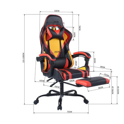 Teal Simba gaming office chair with high back, leather upholstery, and ergonomic design for computer and desk use.