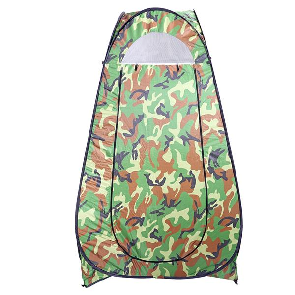 Lilac Milo portable shower tent for outdoor privacy and changing, compact design for sports, camping, and outdoor activities.