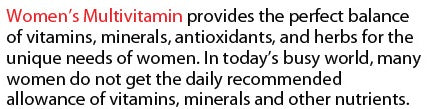 Bottle of Erin Chaos Pure Multi-Vitamins for Women with colorful label, supplement for daily nutritional support.
