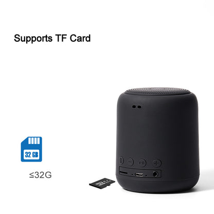Teal Simba mini portable wireless Bluetooth stereo speakers in black with control buttons and compact design.