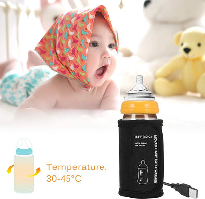 Teal Simba baby bottle warmer car cooler bag with USB port, portable insulation for heating baby bottles on the go.