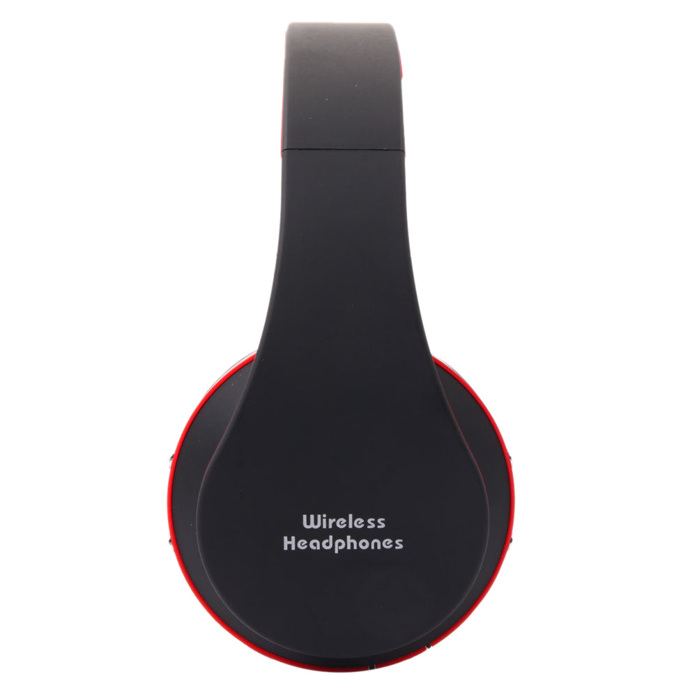 Wireless stereo sports Bluetooth headphones with built-in mic from Lilac Milo, shown with ear hooks and control buttons.