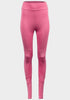 Pink mesh panel leggings by De La Creme, stylish women&