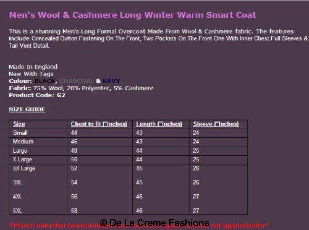 Rose Eleusis De La Creme MAN wool and cashmere long formal overcoat, stylish and tailored jacket for men.
