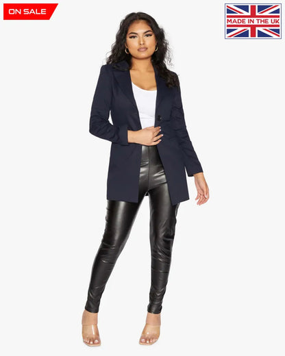 Navy blue De La Creme women&