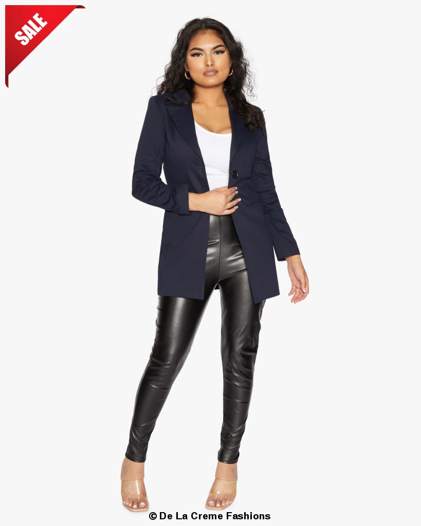Navy blue De La Creme women&