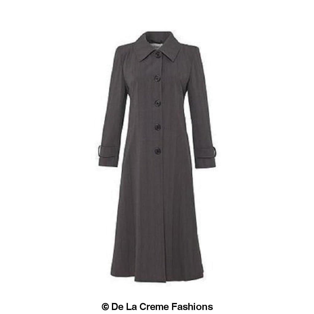 Rose Eleusis longline Mac coat for women, spring and summer lightweight jacket with a stylish, flowing design.