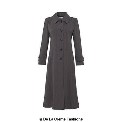 Rose Eleusis longline Mac coat for women, spring and summer lightweight jacket with a stylish, flowing design.
