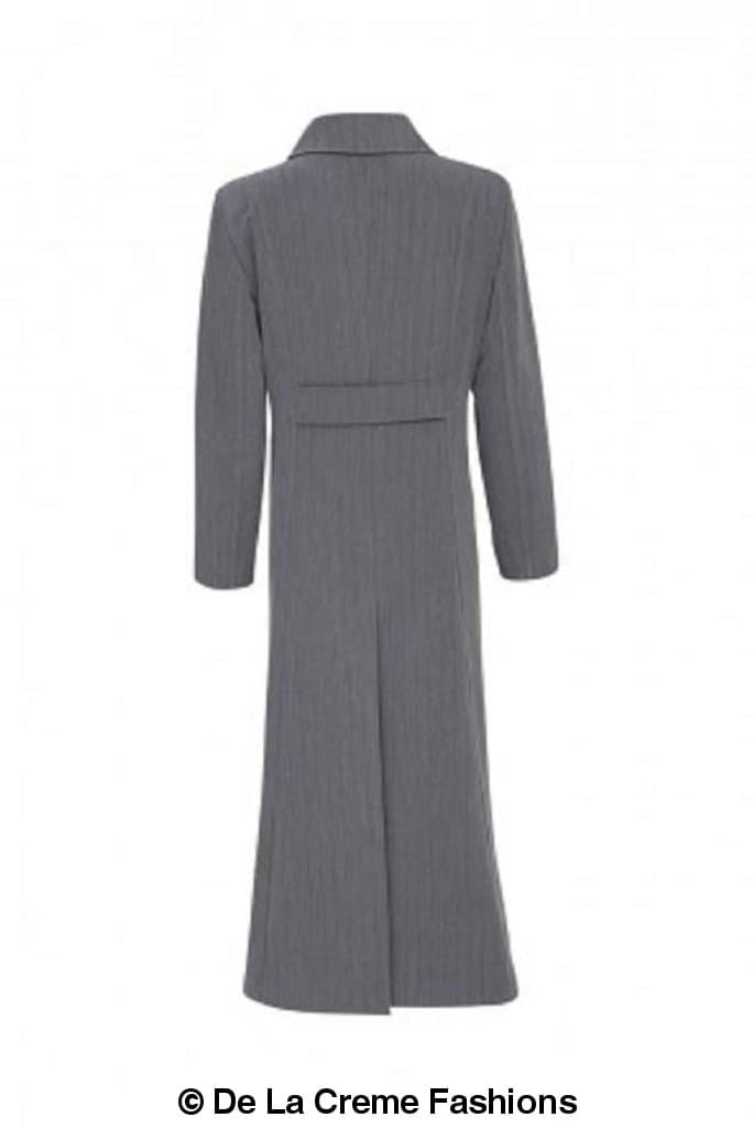 Rose Eleusis longline spring/summer mac coat for women, stylish lightweight jacket with a relaxed fit and classic design.
