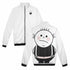 Yellow Eleusis Jacki Easlick Billy Bully stand collar zipper-up jacket, featuring a stylish design with a zipper and stand collar detail.