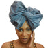 Start2Finish denim headwraps and accessories featuring a stylish blouse and trendy swagtastic gear for casual fashion.