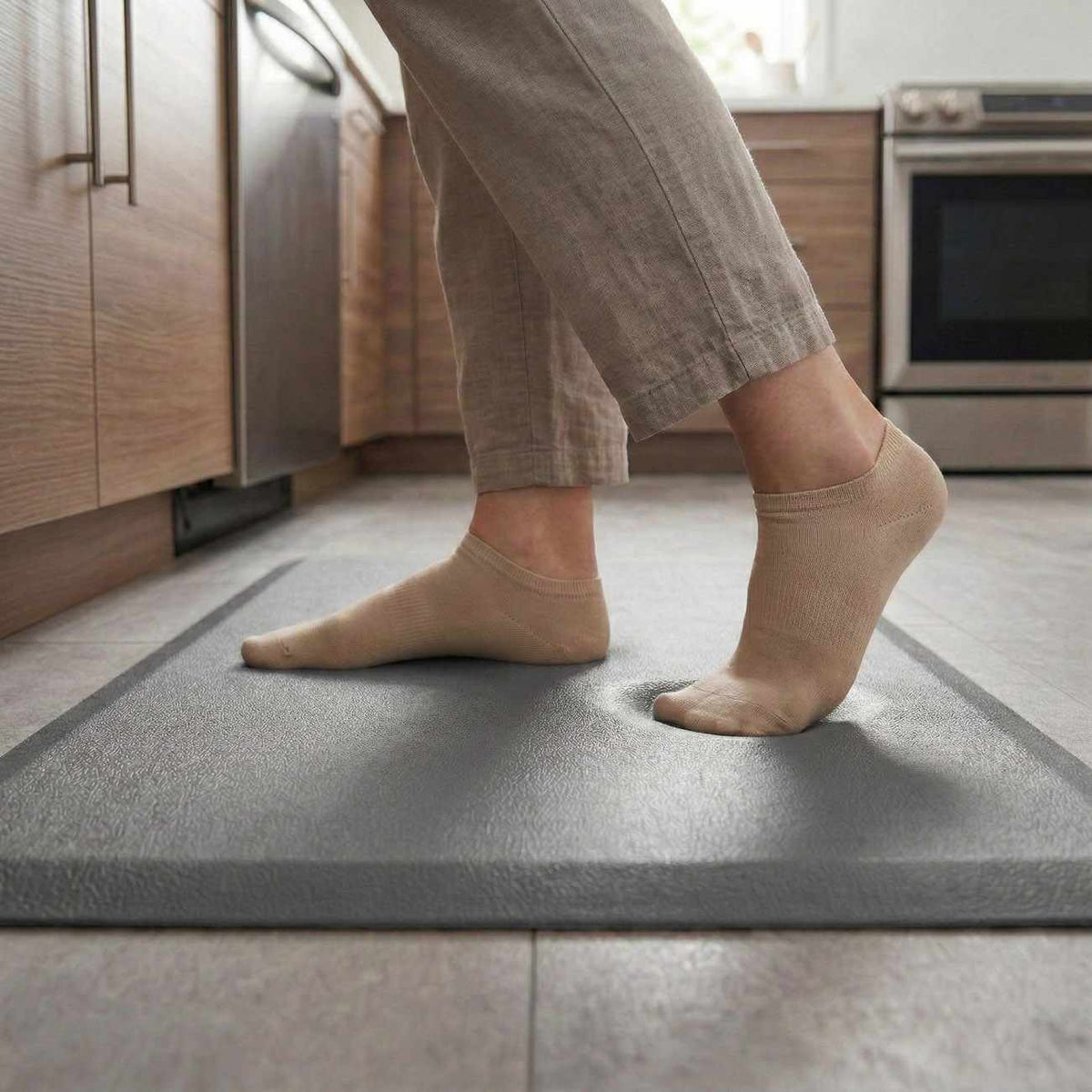 Kitchen Mat, Gray