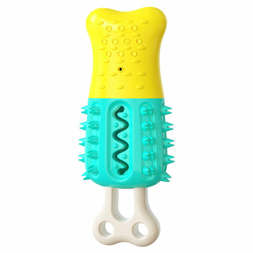 Maroon Asteria summer cooling pet teeth cleaning toy, designed for chewing and oral care for dogs or cats.