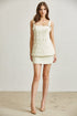 White Amphitryon Isabelle Short Bow Dress, women&