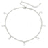 Carmine Medusa simple pentagram pendant necklace with metal star charm on a delicate chain, jewelry and watches category.