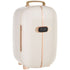 Pear Daisy portable skincare fridge for home and garden, compact and sleek with a clear door showing interior storage for skincare products.
