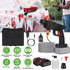 Pear Daisy cordless pressure washer with 400 PSI, 300W power, portable design for home and garden cleaning tasks.
