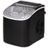 Pear Daisy portable countertop ice maker with handle, featuring self-cleaning function and compact design for home and garden use.