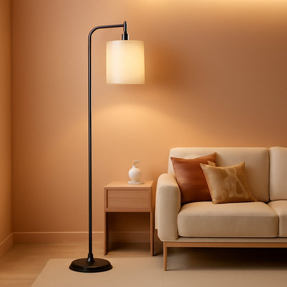 Dimmable Floor Lamp With Remote Three Color Temperatures