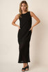 Jade Icarus Mittoshop side slit round neck sleeveless dress for women, lightweight fabric, casual summer style.