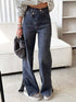 Carmine Juneberry DenimDare™ Dislocation Jeans for women, featuring distressed denim with stylish dislocation details.