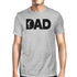 Gray graphic T-shirt for men featuring golf-themed design, from Teal Tiger, perfect for golf enthusiasts and casual wear.