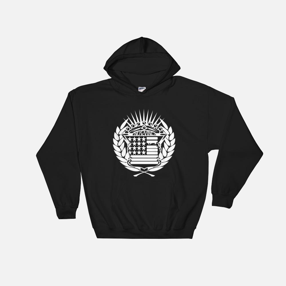 Callisto Norvine Eldorado Hoodie, a stylish sweatshirt with a relaxed fit, featuring a bold design and comfortable fabric.