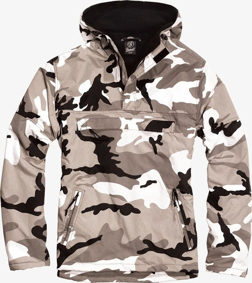 Callisto Essential Windbreaker jacket, lightweight and waterproof, shown in black with adjustable hood and zippered pockets.