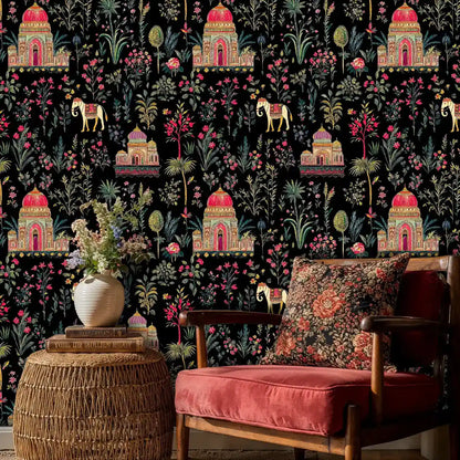 Exotic Indian Palace Wallpaper