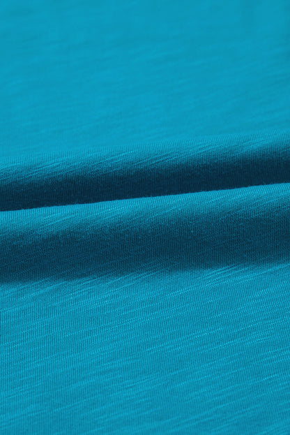 Metallic contrast trim scoop neck tank top for women by Byzantium Bay, featuring stylish design and comfortable fit.