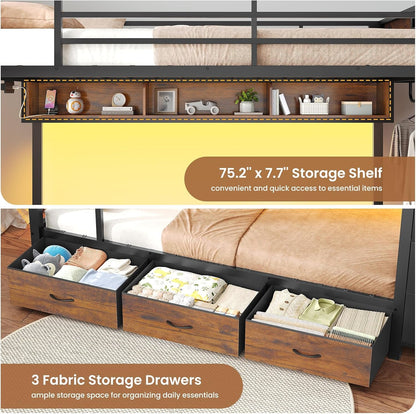 Black Industrial Twin Over Twin Heavy Duty Bunk Bed Outlets