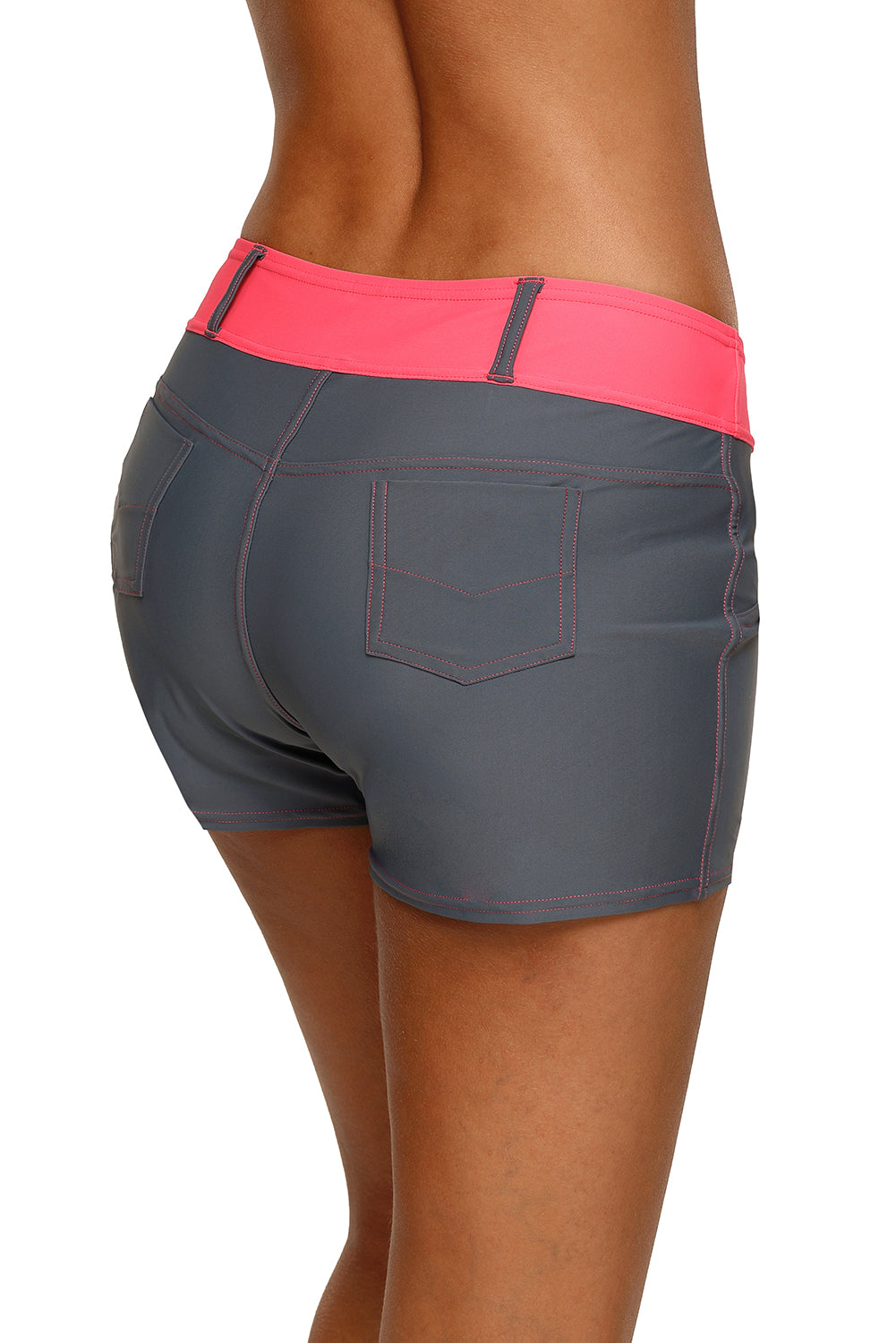Lavender Pallas coral faux denim women&