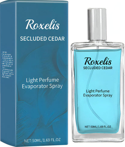 Carmine Juneberry Blue Cedar Eau De Toilette bottle, a refreshing bodycare fragrance with a blue cedar scent.