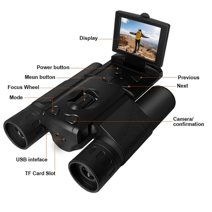 DT10 HD Night Vision Binoculars Auto Focus 8X25