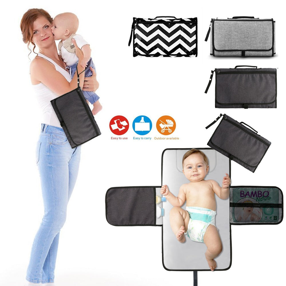 Foldable washable baby travel diaper by Maroon Asteria, compact and convenient for on-the-go diaper changes.
