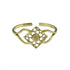 Ariel Angkor Bullet Cuff bracelet featuring intricate fair-trade craftsmanship and detailed metalwork, displayed on a neutral background.