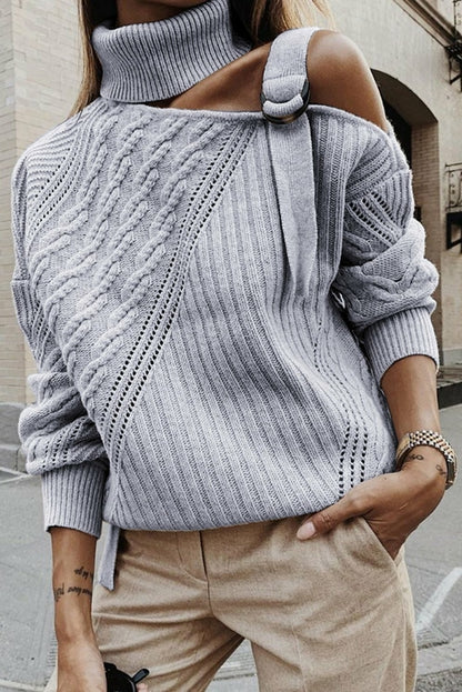 Elegant Start2Finish blouse with matching accessories, showcasing stylish women&
